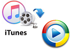 Play iTunes videos on Media Players